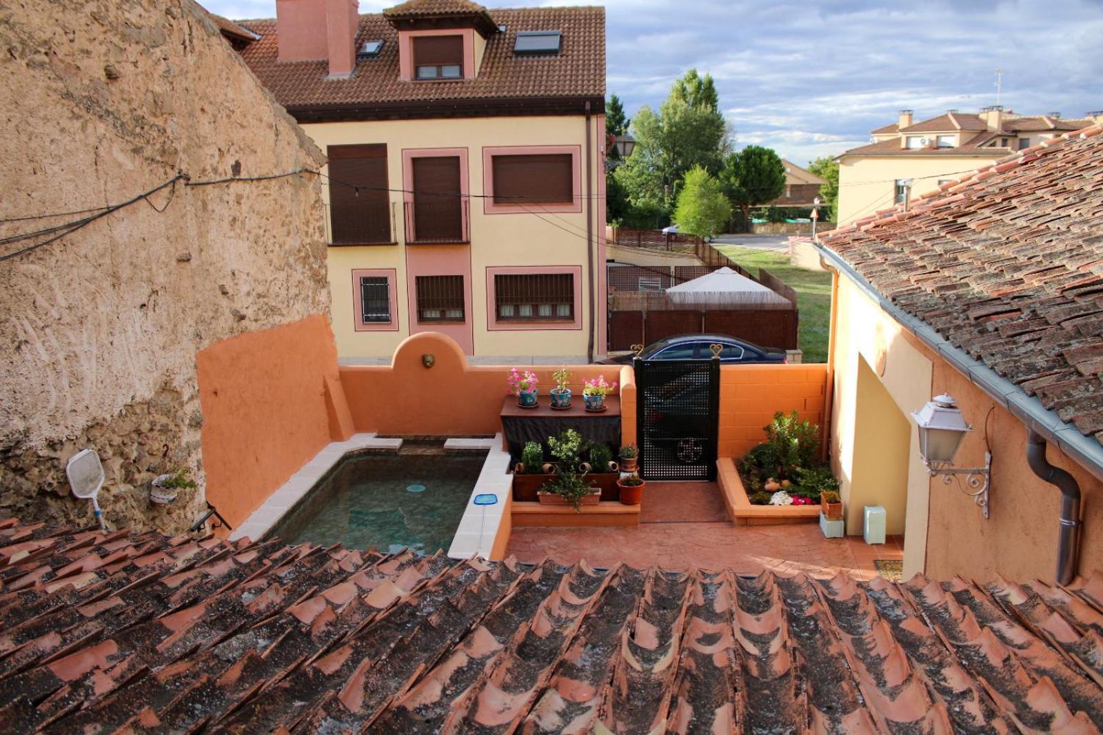 Casa Rural El Horno De La Aldegueela Торрекабальерос Экстерьер фото